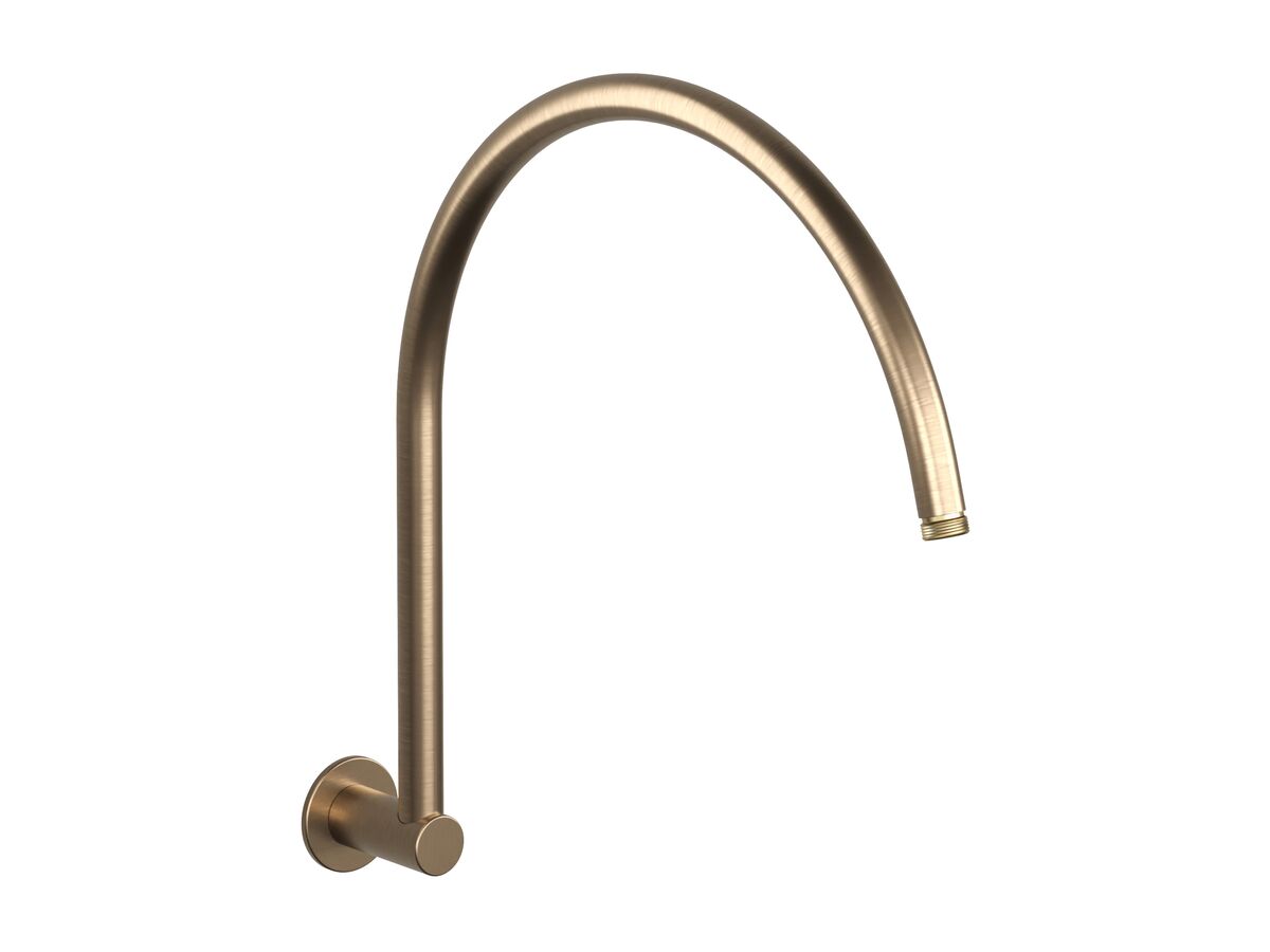 Hero - Faucet Strommen Vara Wall Gooseneck Shower Arm Discovery Bronze