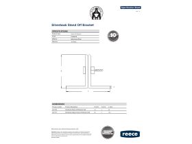 Specification Sheet - Silverback Stand Off Brackets