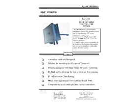 Specification Sheet - SDT-H