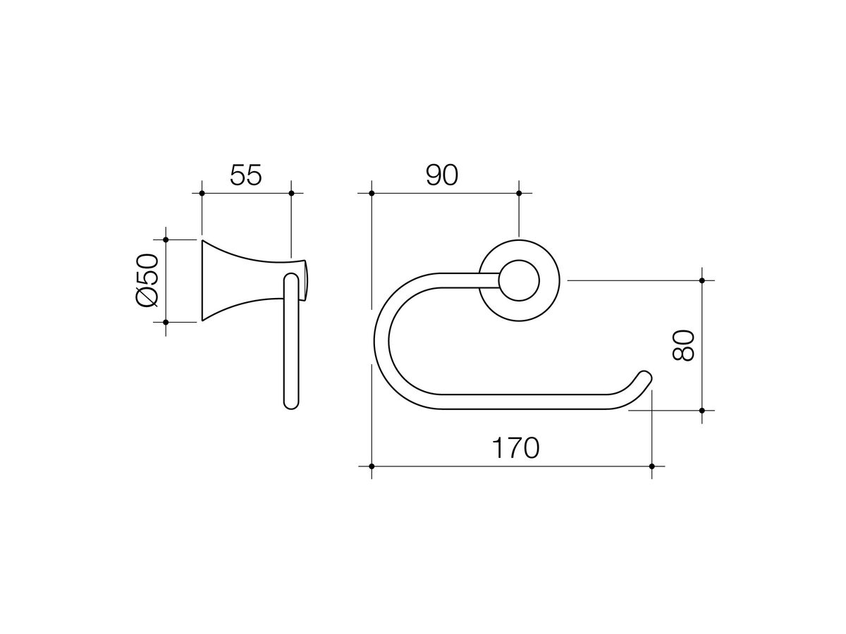 Caroma Elegance Toilet Roll Holder