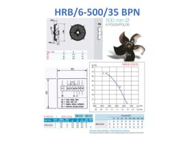 Specification Sheet - SolerPalau Fan 500mm 1Ph HRB/6-500/35BPN