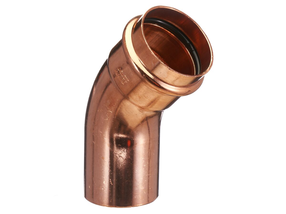 >B< Press Water Elbow Male & Female 45 Degree x 50mm