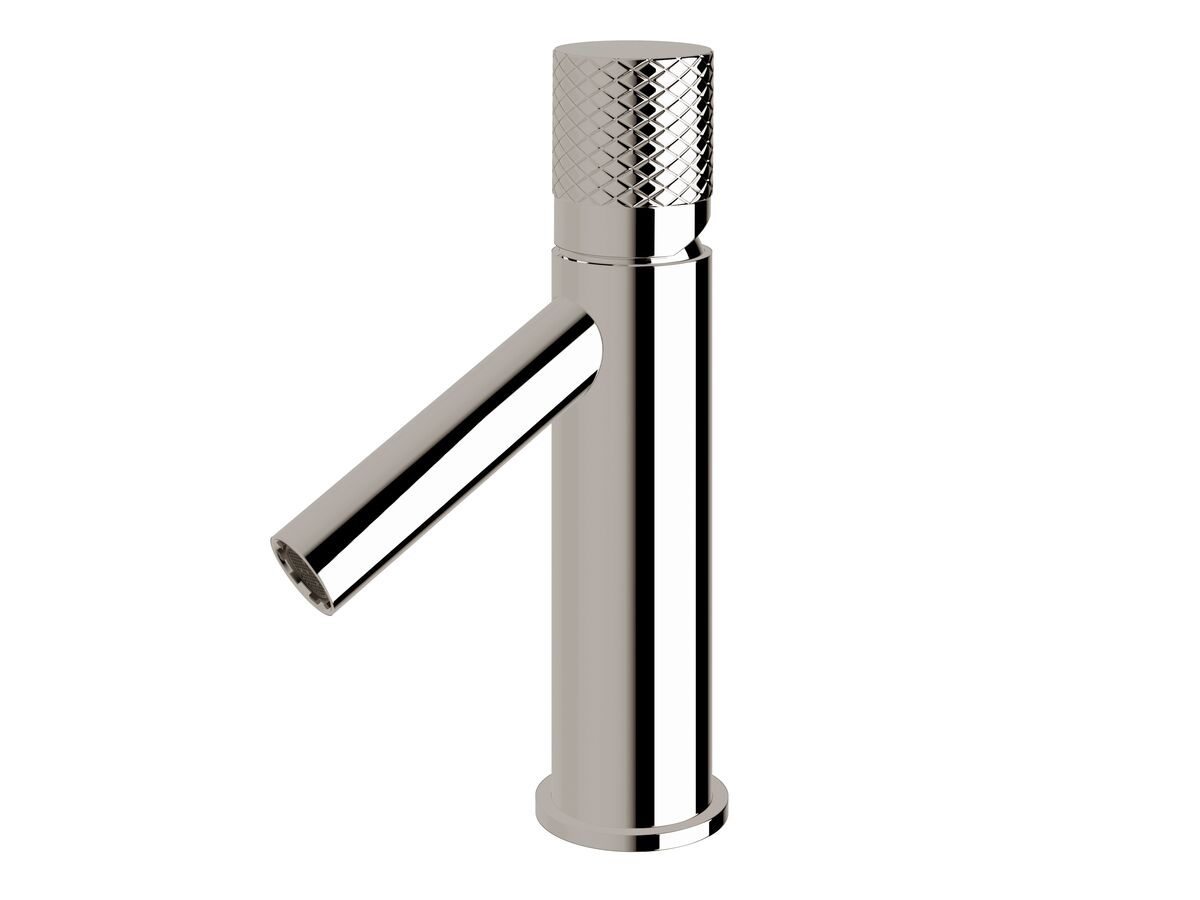 Sussex Pure Basin Mixer Tap with Diamond Textured Handle Chrome (6 Star)