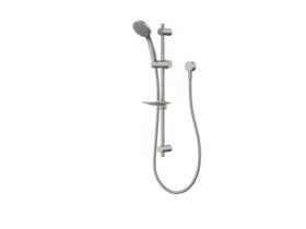 Hero - Posh Solus MK3 Rail Shower 1 Function Brushed Nickel (4 Star)