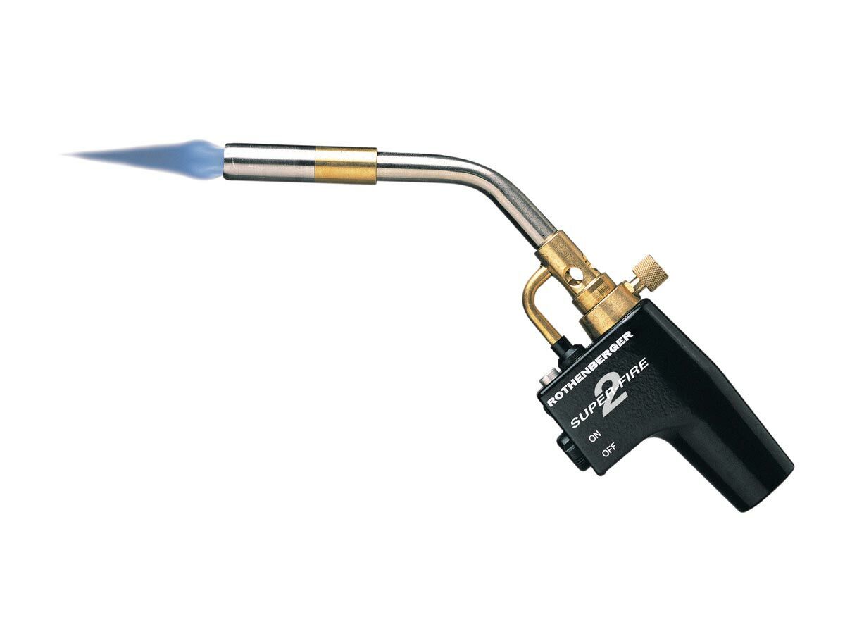 Rothenberger Super Fire 2 Brazing Torch - Mapp