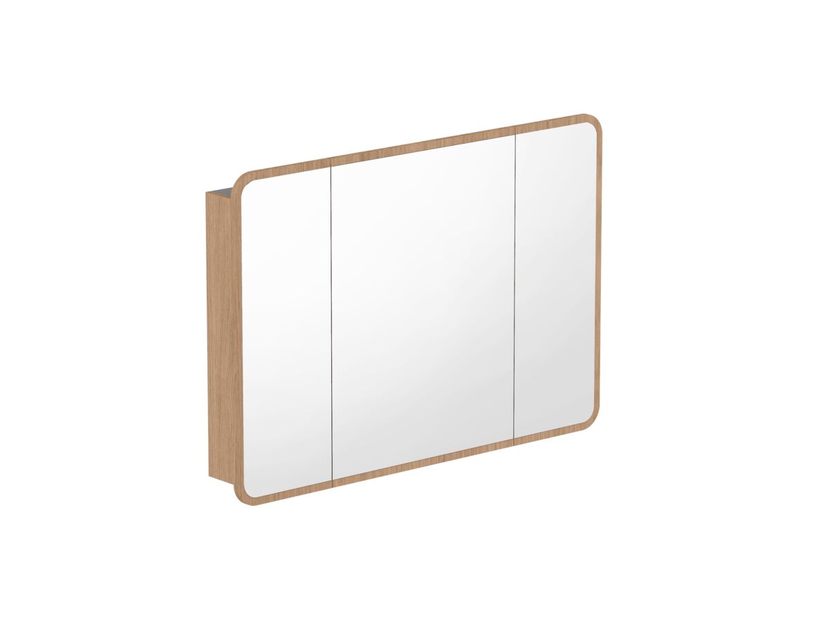Supporting Image - Kado Lux Framed 3 Door Mirror Shaving Cabinet 1200mm x 840mm