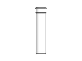 Thermann Commercial 32 Flue Extension 0.25m 100