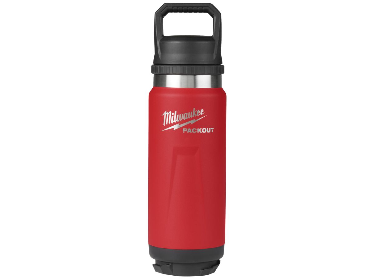 PACKOUT 710ml Bottle With Chug Lid Red