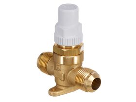 Castel Packed Cap Line Valve 5/8" Flare 6410/5