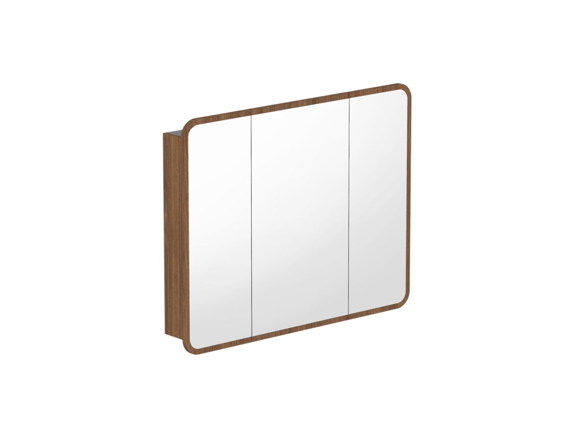 Supporting Image - Kado Lux Framed 3 Door Mirror Shaving Cabinet 1050mm x 840mm