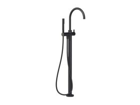 Hero - Faucet Strommen Vara Fin Floor Mounted Bath Mixer with Handshower Kit Matte Black (3 Star)