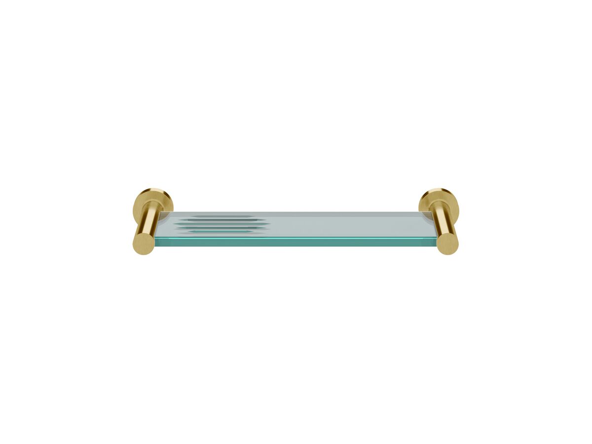 Scala Shower Shelf LUX PVD Brushed Pure Gold
