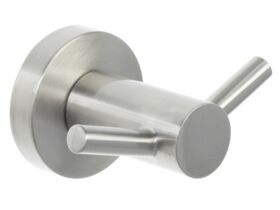 Hero - Posh Solus Mk2 Robe Hook Brushed Nickel