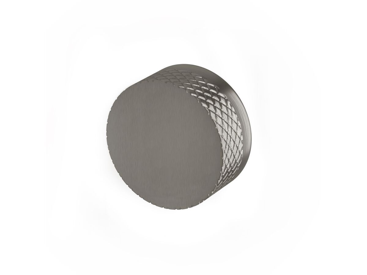 Sussex Pure Progressive Shower/Bath Mixer Tap with Diamond Textured Handle PVD Brushed Gunmetal