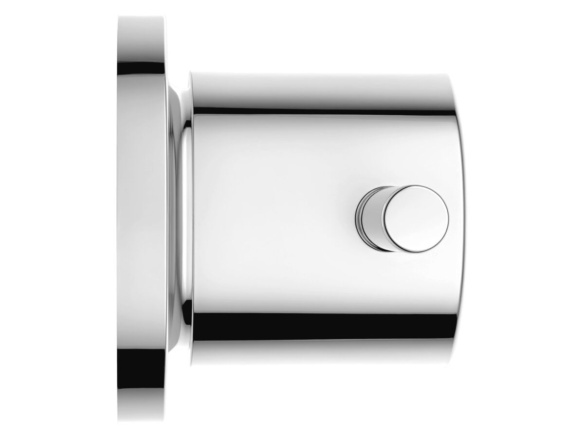 Supporting Image - Mizu Drift Wall Top Assemblies Chrome Lead Free - Side