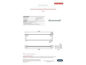 Specification Sheet - Sussex Scala Vanity Shelf LUX PVD Brushed Oyster Nickel