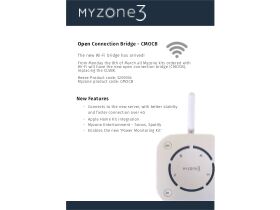 Flyer - MyZone 3 Open Connection Bridge