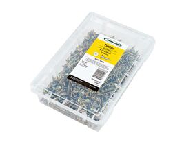 Bridgland Button Head Screw Timber Yellow Zinc 8-15 x 16mm (1000)