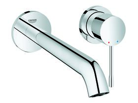GROHE Essence New Wall Basin Mixer Set 230mm Chrome