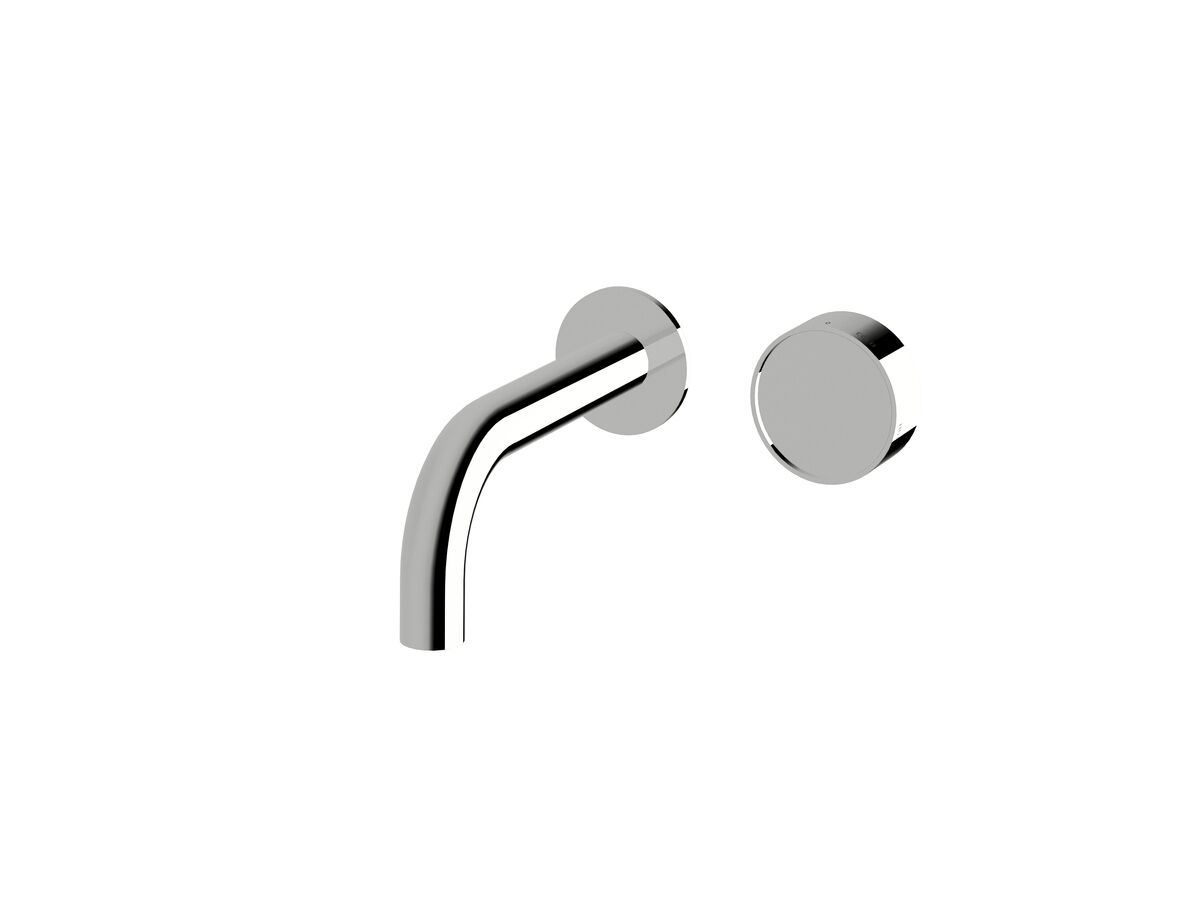 Hero - Sussex Pure Elemental Progressive Wall Basin Mixer System 160mm Chrome (3 Star) Lead Free