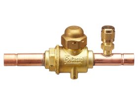 Castel Ball Valve With Access Port 3/8" Solder 6570/3A