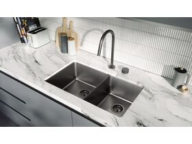 Memo Zenna 1 3/4 Bowl Sink Gunmetal