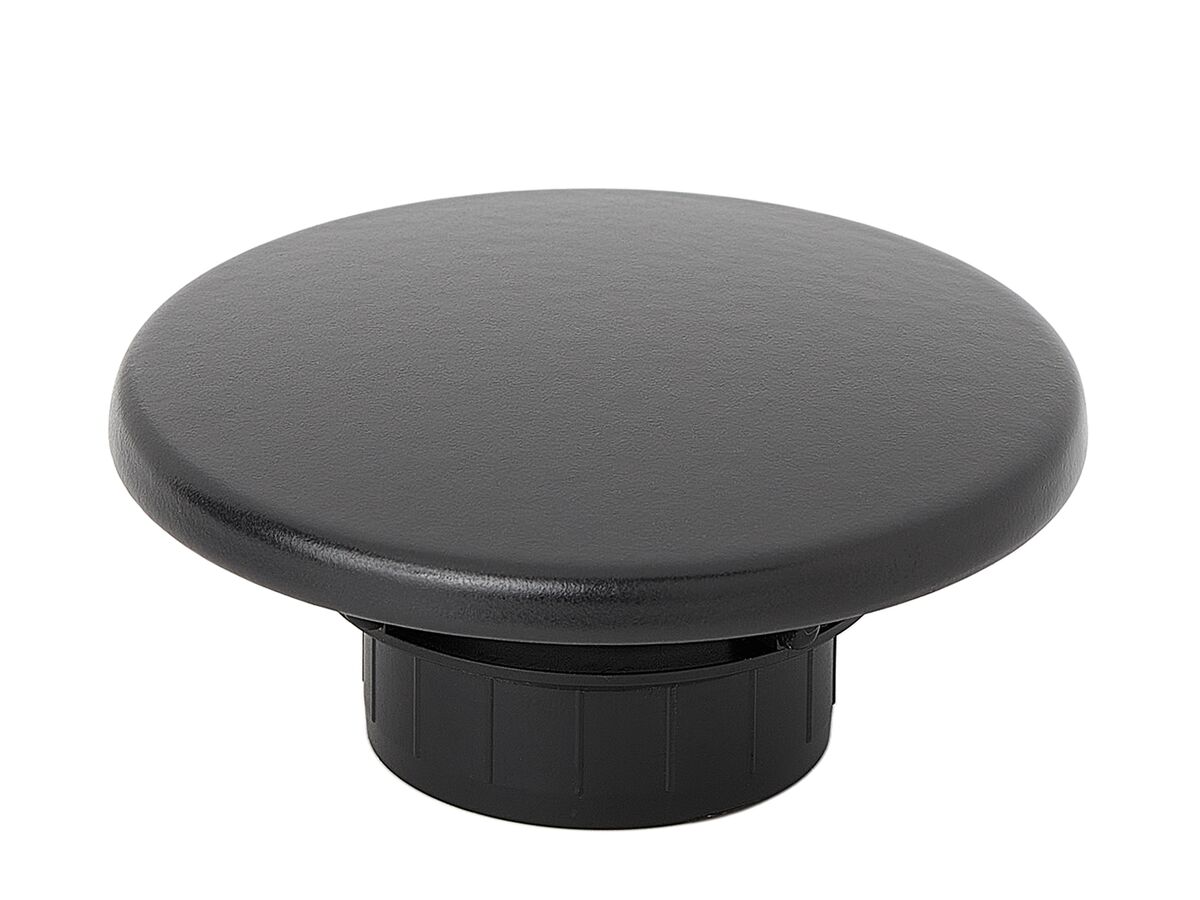 Alape Universal Waste Cover Matte Black