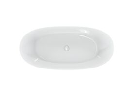 Supporting Image 2 - Kado Lux Freestanding Bath 1500mm x 700mm x 580mm Gloss White