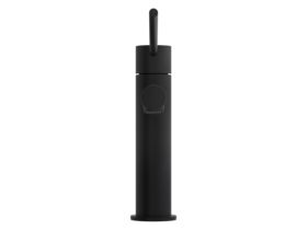 Supporting Image 2 - Mizu Drift Basin Mixer Straight Spout with Extended Lever Tap Matte Black (6 Star) Lead Free