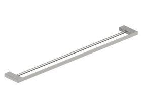 Hero - Mizu Bloc Double Towel Rail 900mm Brushed Nickel