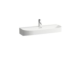 LAUFEN Sonar Wall Basin with Overflow 2 Taphole 1000x420