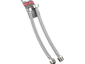 Performa Mixer Tap Extension Hose Connector 250mm Stainless Steel Low-Temp Lead Free