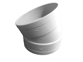 Hero - Stormwater PVC Bend 90mm x 22 Degree 701.90.22