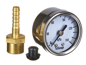 Boss Tufgauge Kit with Barb & Grommet