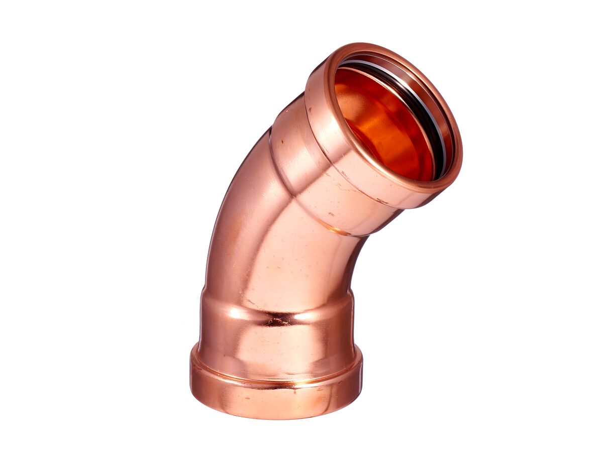 >B< Press Water Elbow 45 Degree x 80mm