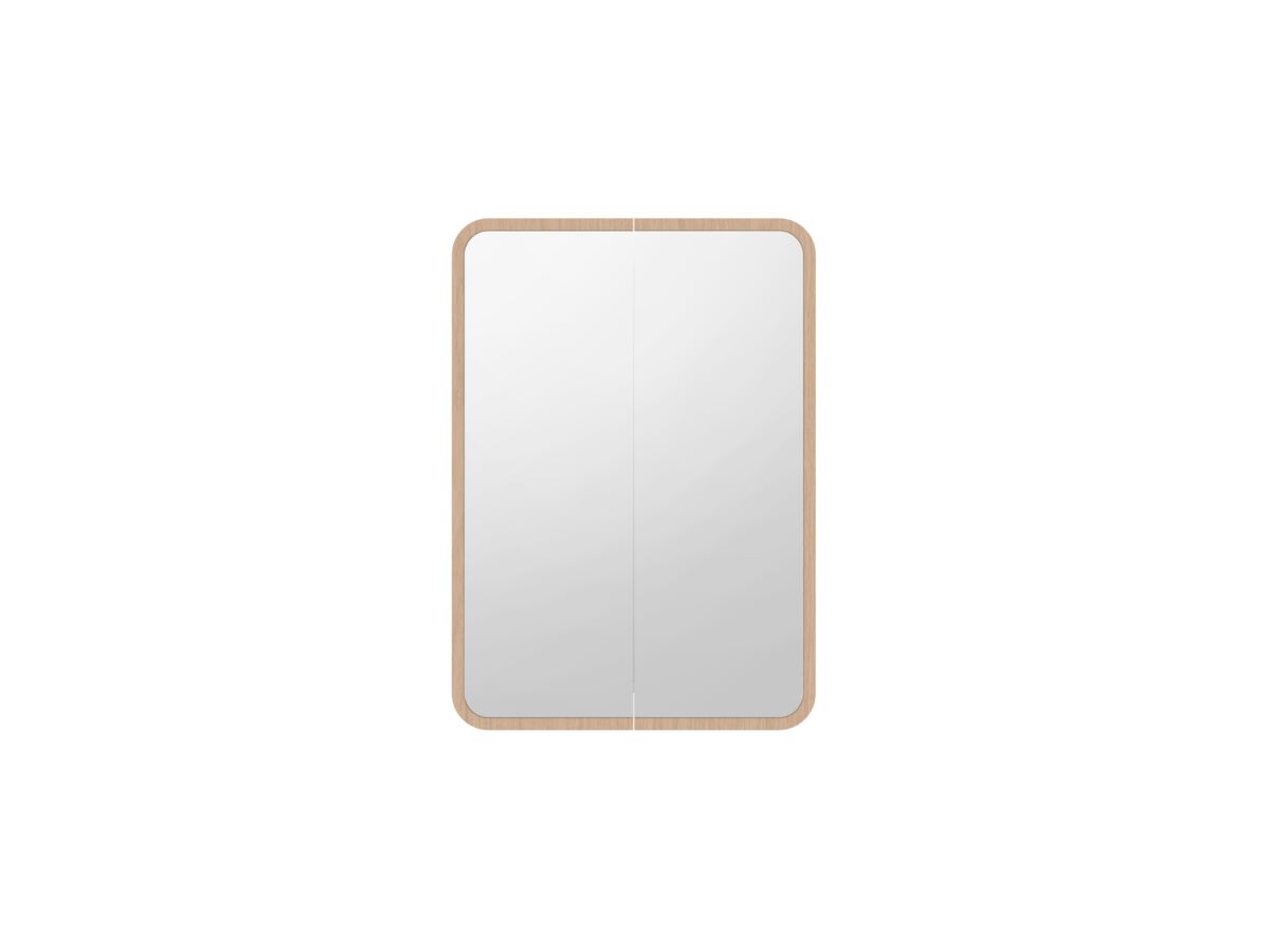 Hero - Kado Lux Framed 2 Door Mirror Shaving Cabinet 600mm x 840mm