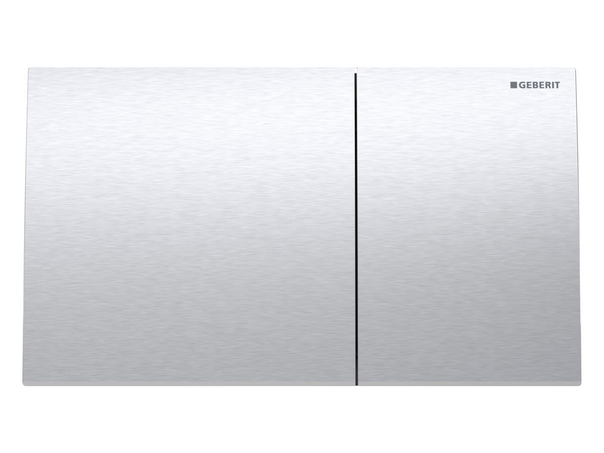 Geberit Sigma 70 Dual Flush Button Brushed Stainless Steel Easy Clean Coating