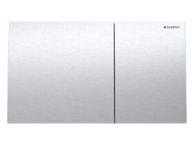 Geberit Sigma 70 Dual Flush Button Brushed Stainless Steel Easy Clean Coating
