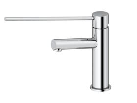 Mizu Drift MK2 Basin Mixer with Extended Lever Chrome (5 Star)