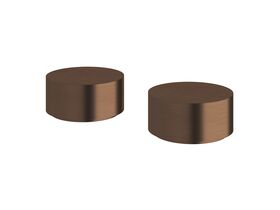 Sussex Pure Basin Top Assembly Taps PVD Brushed Bronze