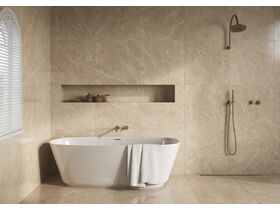 In Situ - Faucet Strommen Vara Fin Discovery Bronze Bath Scene