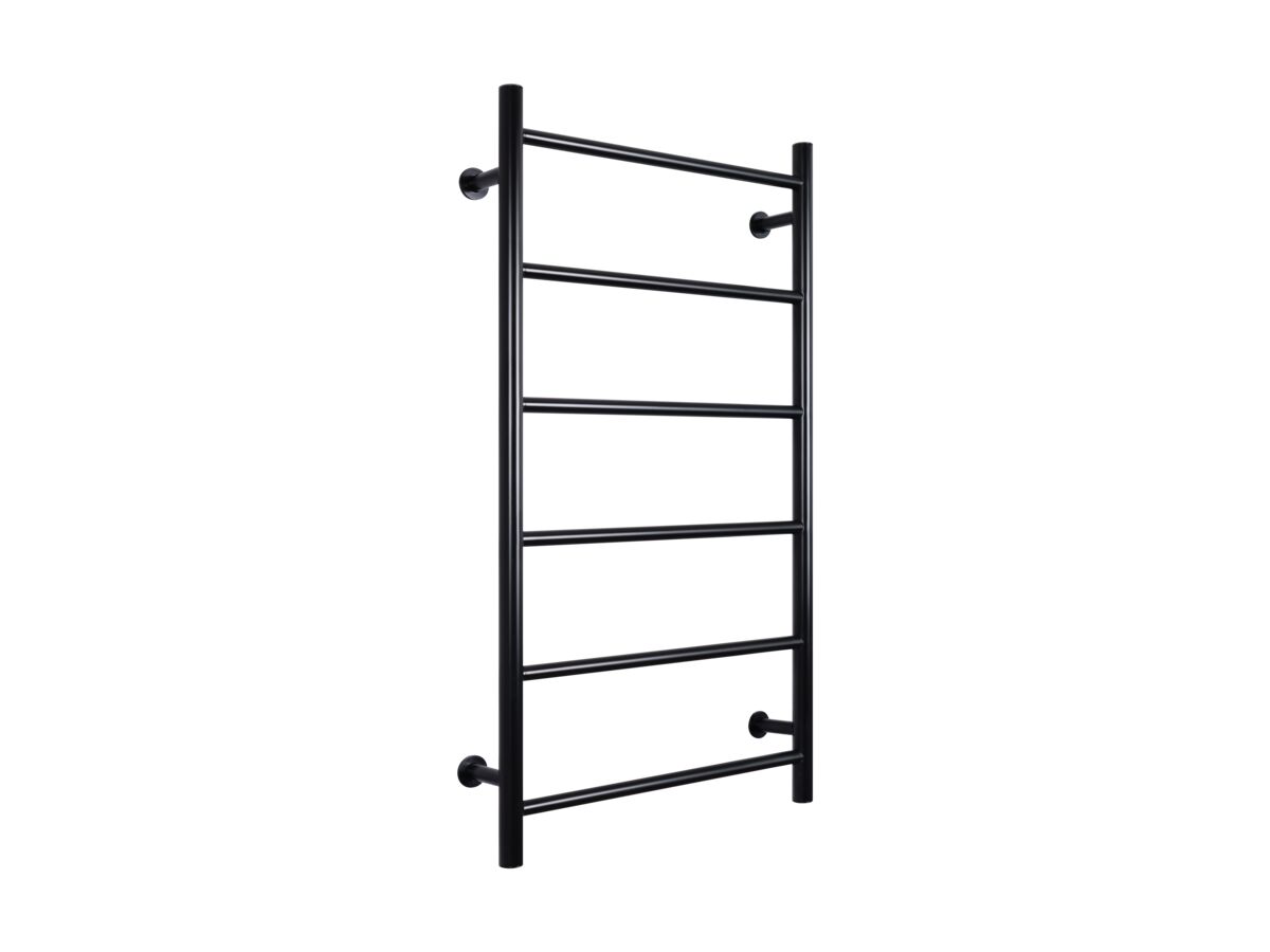 Mizu Drift MK2 550 x 1050mm Heated Towel Rail Low Voltage 24V Matte Black