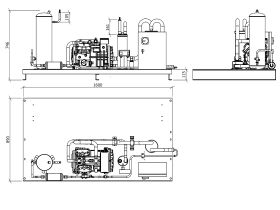 Tecumseh Semi Hermetic Receiver Unit SHR4610ZHR