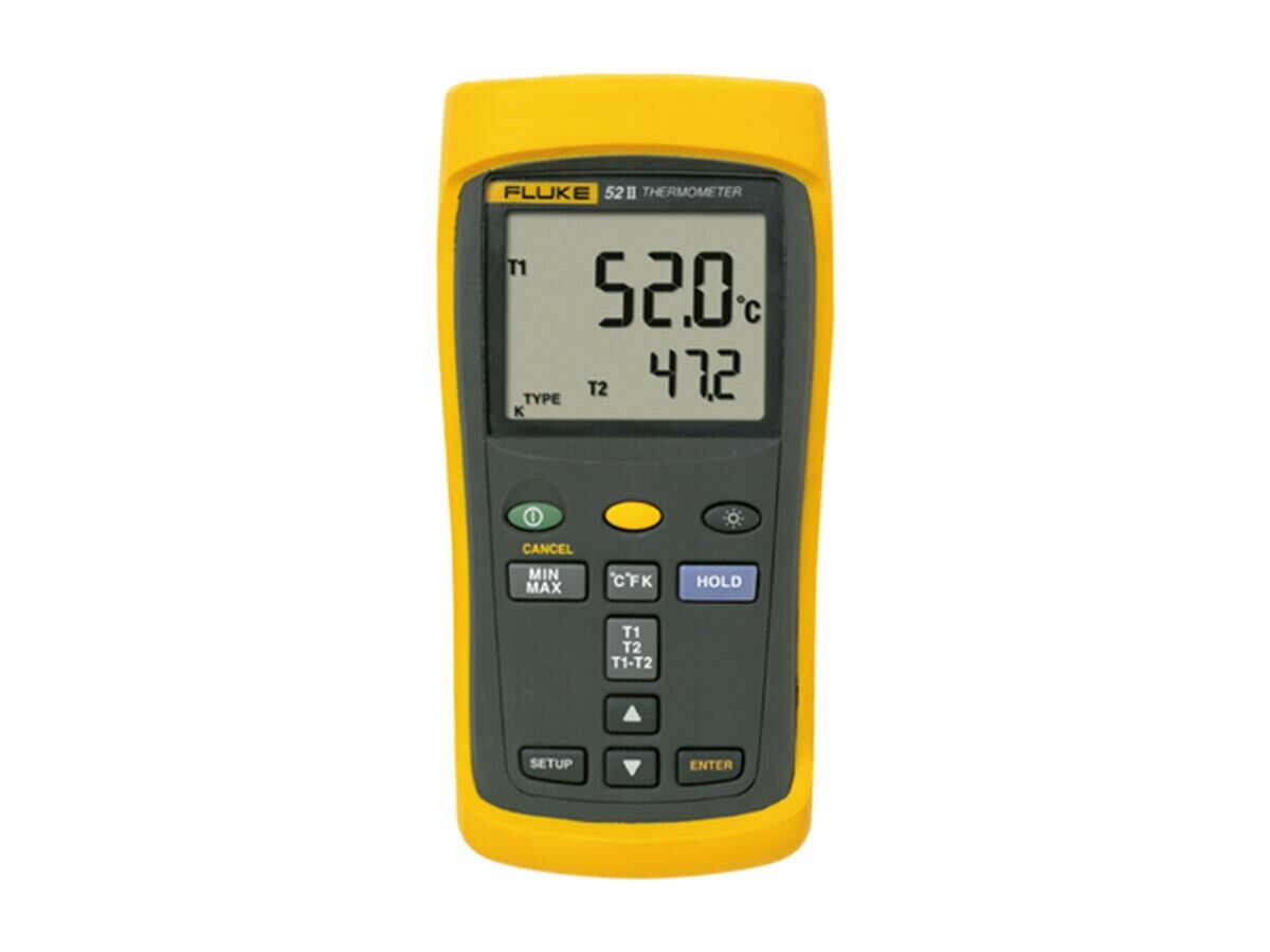 Fluke Thermometer Dual Channel Fluke52-II