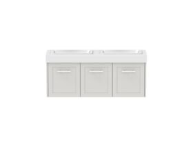 Hero - Kado Lux Ensuite All Door 1200mm Wall Hung Double Basin 90mm Top