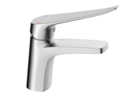 Hero  - Wolfen Stainless Steel Basin Mixer with Extended Lever Handle 170mm