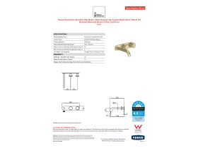 Specification Sheet - Faucet Strommen Vara Disc Wall Basin / Bath Hostess Tap System Right Hand 150mm Kit Brushed Admiralty Brass (6 Star) Lead Free