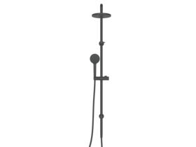 Supporting Image - Posh Bristol MK2 Twin Rail Shower with Top Rail Water Inlet Matte Black (3 Star)