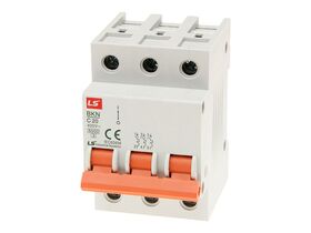 LS 50A 3 Pole D Curve Circuit Breaker BKN63P50-D