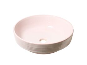 Supporting Image - Robert Gordon Potters 370mm Semi Inset Basin Rose Quartz